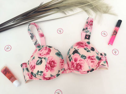 Imagen de Victoria's Secret  Bra Very Sexy Brillos Push-Up Rosa Floral